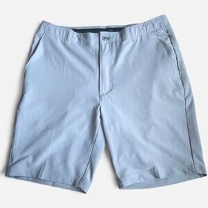 Mens size 36 beige Pebble Beach Golf Shorts EUC Lightweight